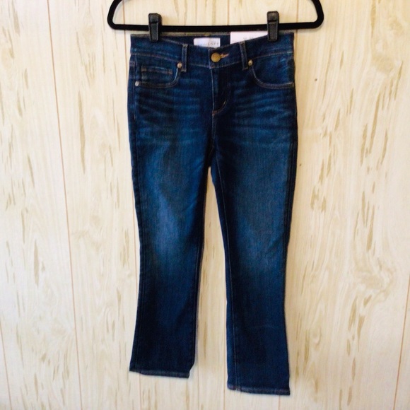 LOFT Denim - NEW Ann Taylor Loft Made and Loved Kick Crop Jeans 0P (25)